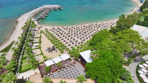 Vista aerea della struttura